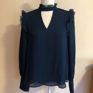 Navy Blouse